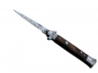 ★ Stiletto Knife Damascus Steel